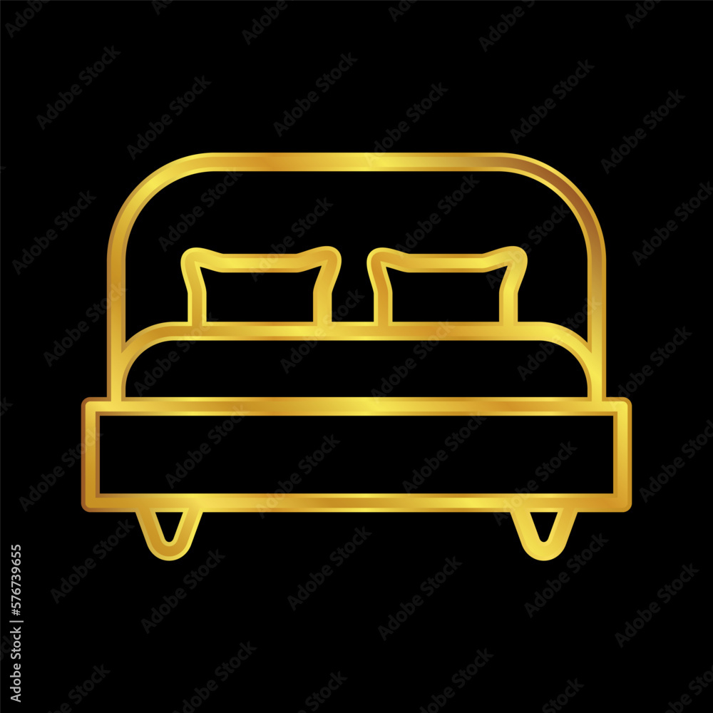 bed icon, bed logo vector illustration for graphic and web design bed icon, bed logo vector illustration for graphic and web design