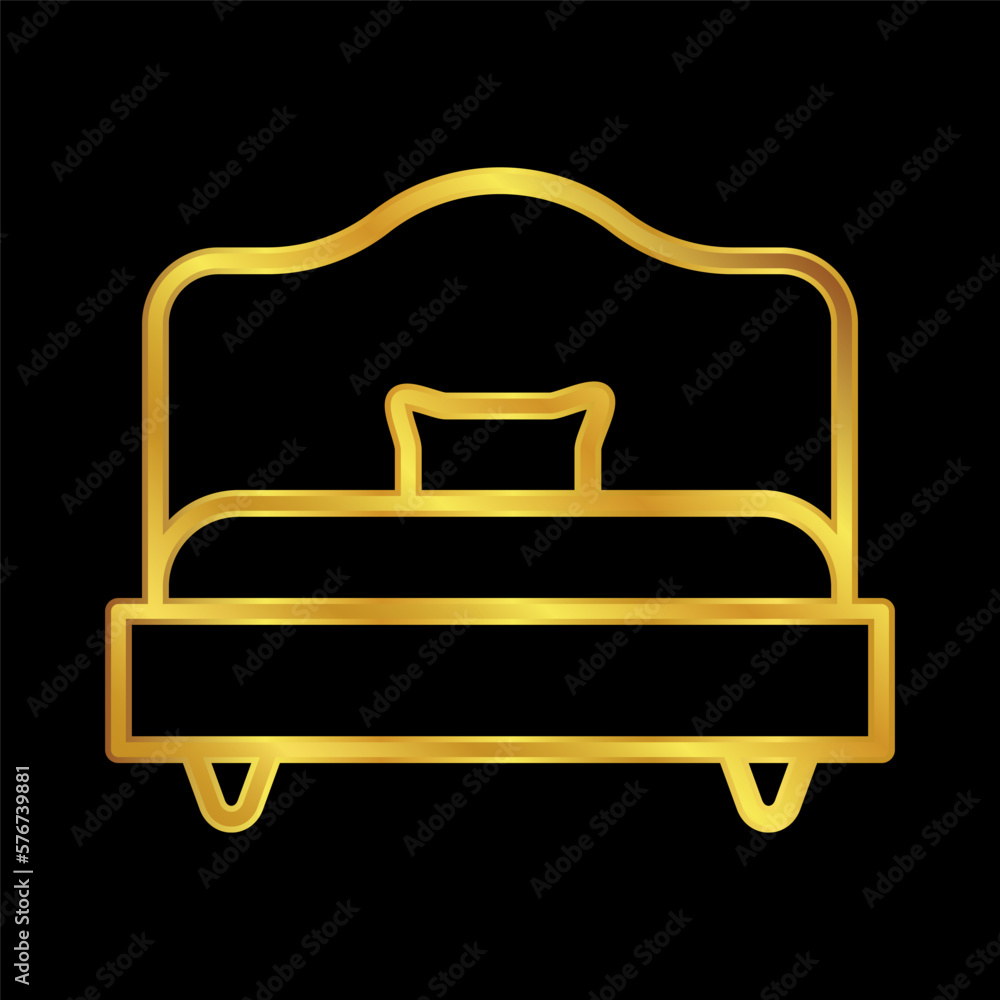 bed icon, bed logo vector illustration for graphic and web design bed icon, bed logo vector illustration for graphic and web design