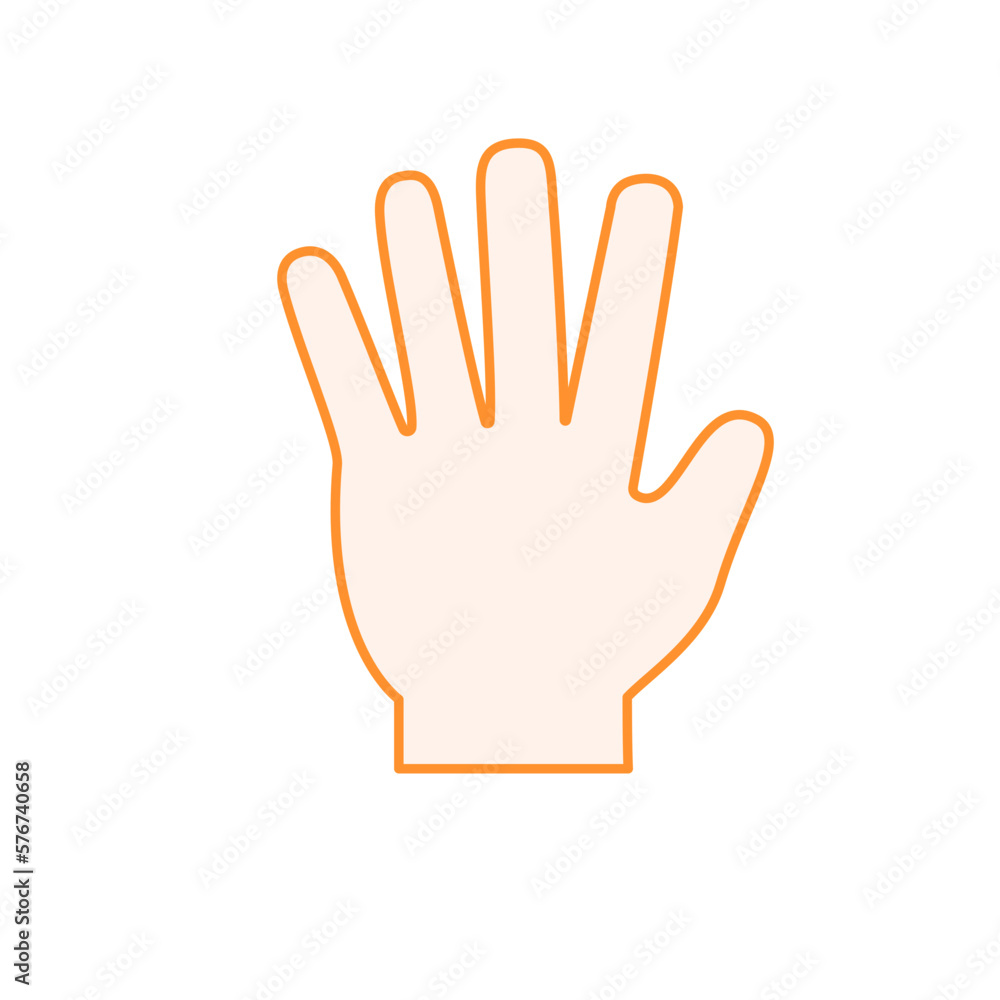 hold out five fingers hold out five fingers