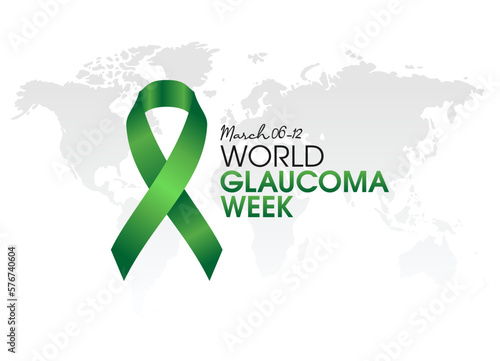 vector graphic of world glaucoma day good for world glaucoma day celebration. flat design. flyer design.flat illustration.