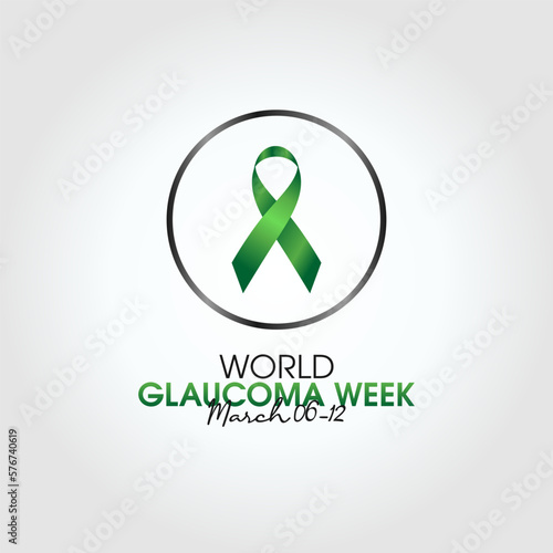 vector graphic of world glaucoma day good for world glaucoma day celebration. flat design. flyer design.flat illustration.