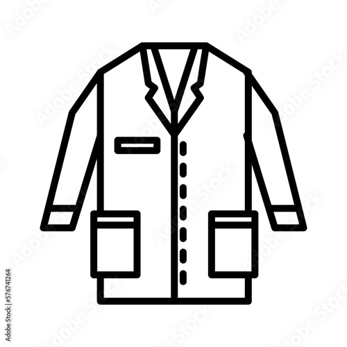 Doctor Coat Icon Design photo