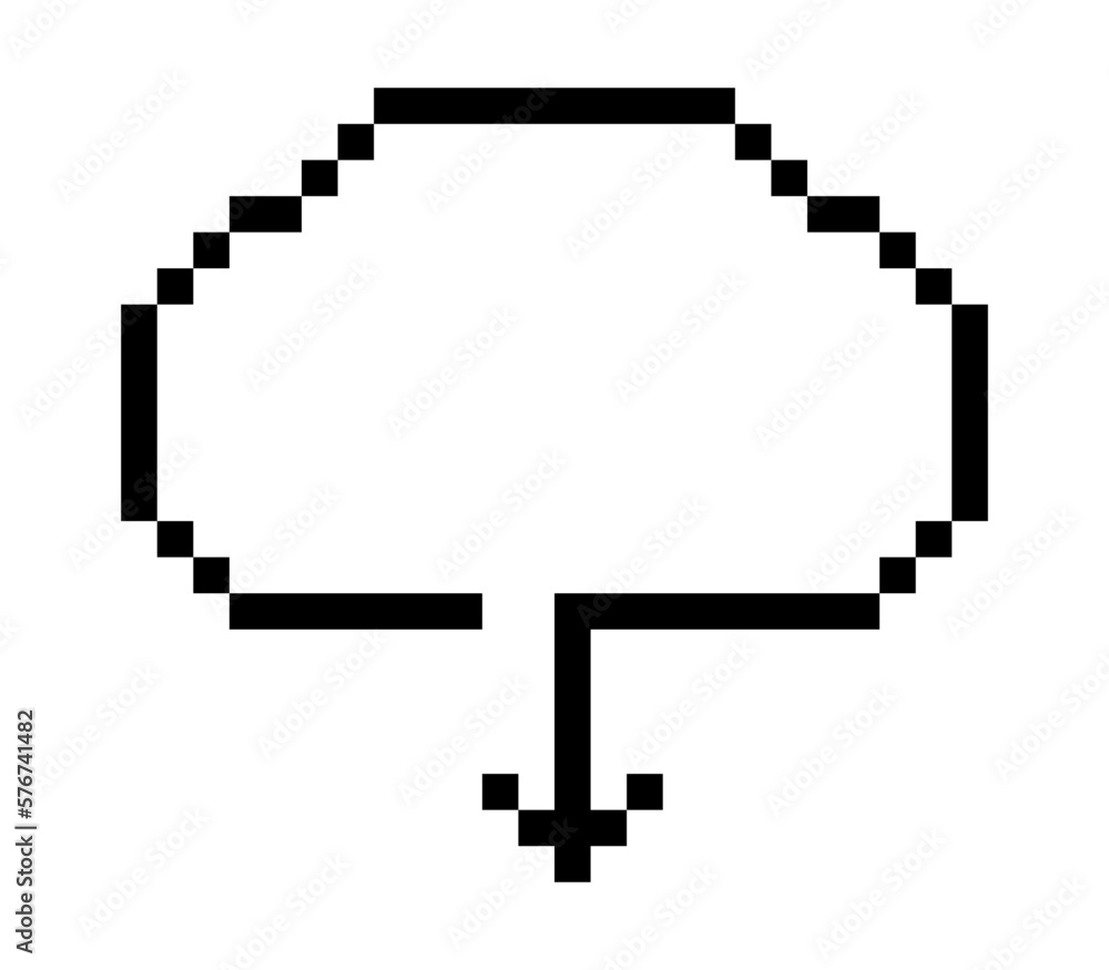 pixel white speech box
pixel white speech box