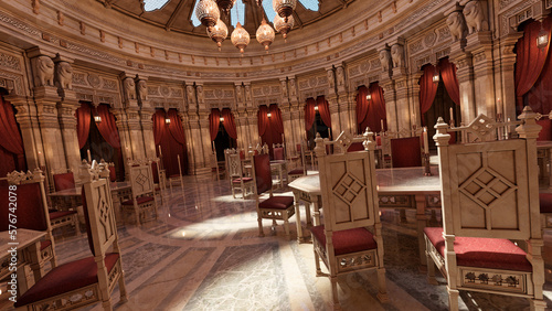 3D Rendering Percian Palace