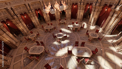 3D Rendering Percian Palace