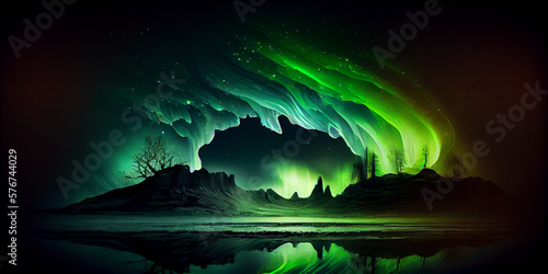 Northern lights aka Aurora Borealis © Julio