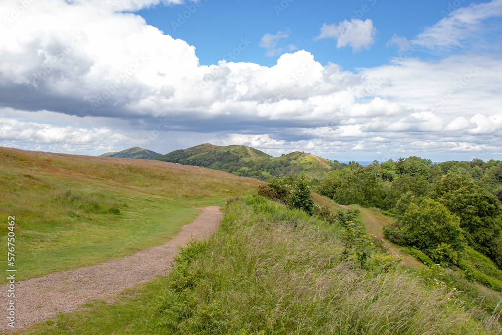 Malvern hills in the Summertime. Malvern hills in the Summertime.