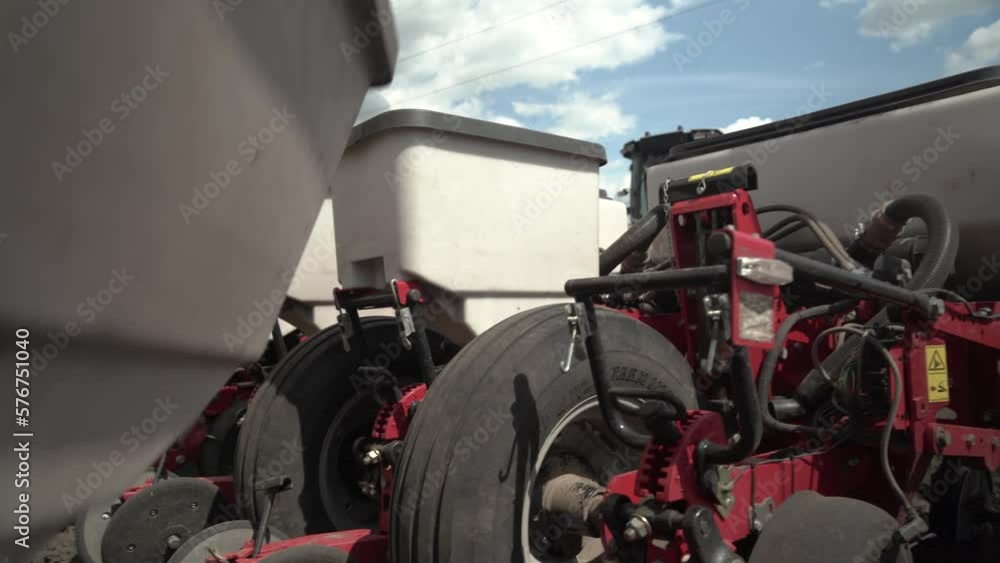 custom made wallpaper toronto digitalAgronomist prepares agricultural machinery before working in the field. seeder repair.