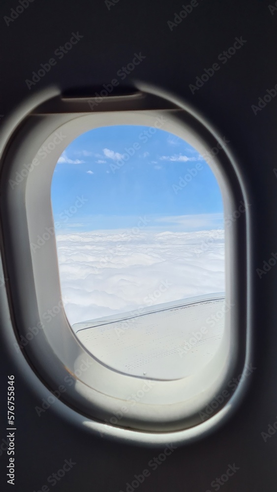 view from airplane window view from airplane window