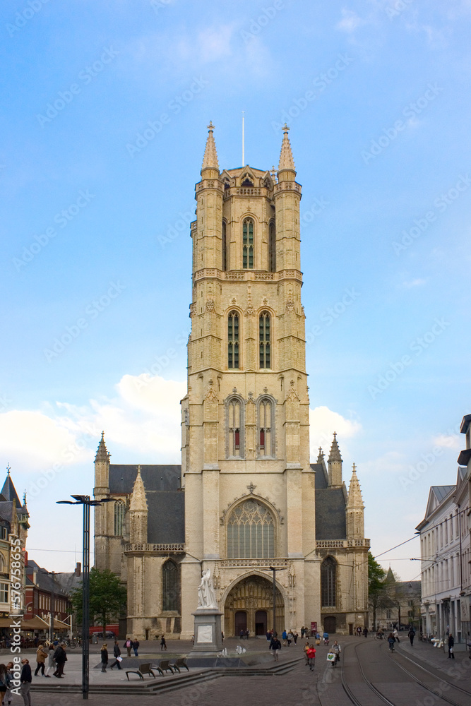 Saint Bavo's Cathedral in Ghent, Belgium
