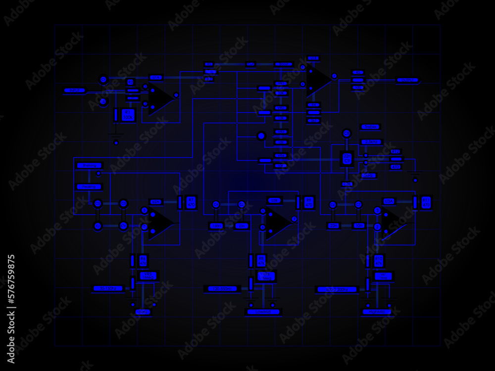 Modern interface in the style of hud Modern interface in the style of hud