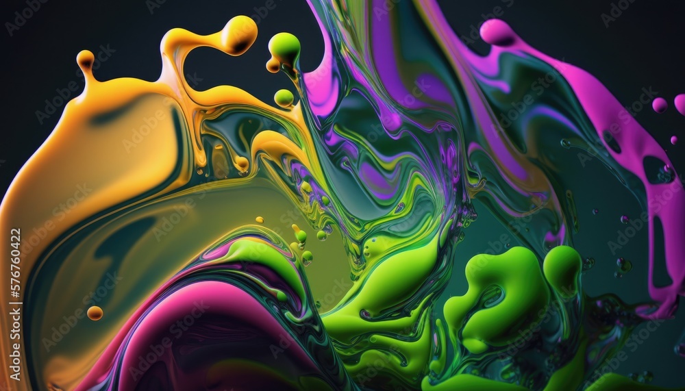 The background is a vibrant mix of fluid and colorful patterns. Generative AI The background is a vibrant mix of fluid and colorful patterns. Generative AI