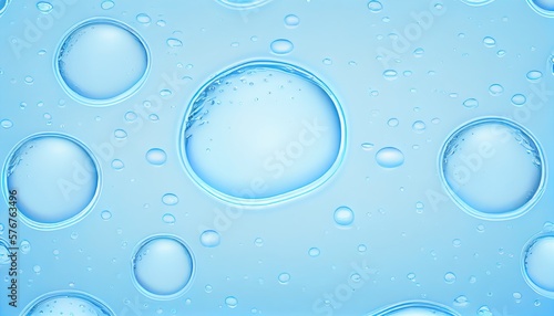 Blue water background. generative Ai