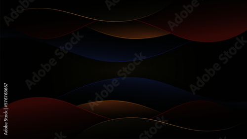 Abstract background soft gradient color and dynamic shadow on background .Vector background for wallpaper,banner. Eps 10