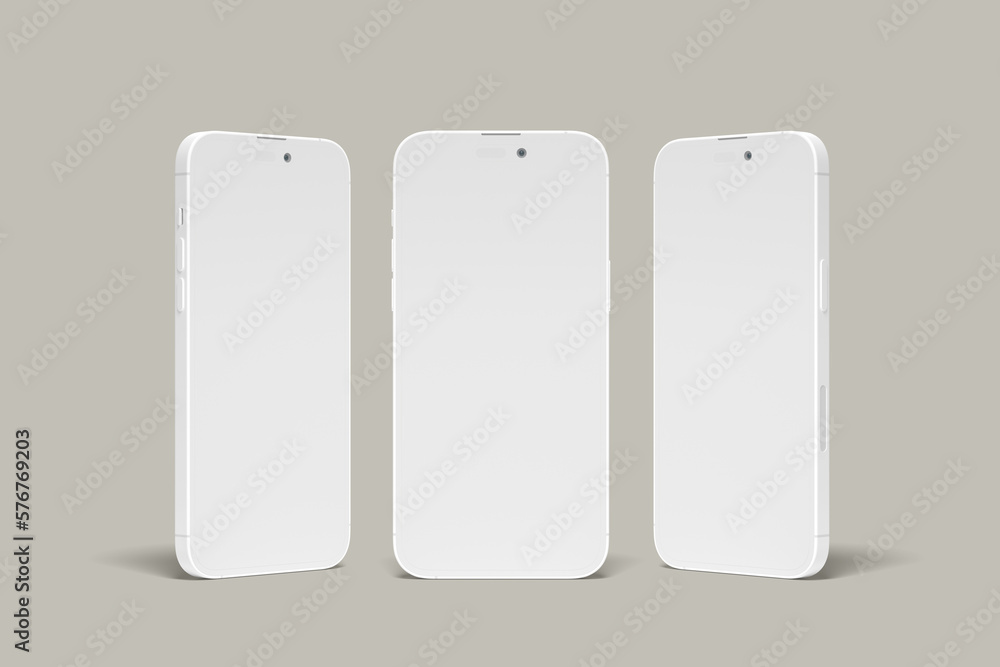 Phone Clay Blank Mockup Phone Clay Blank Mockup