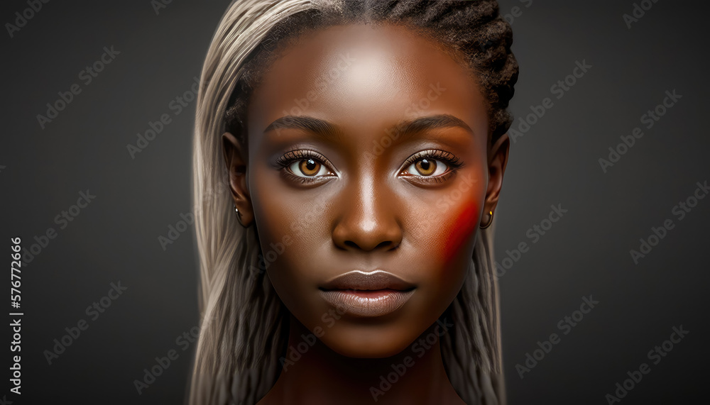 Internationaler Tag für die Beseitigung der Rassendiskriminierung Abstrakte Illustration Generative AI Digial Art Photorealismus 