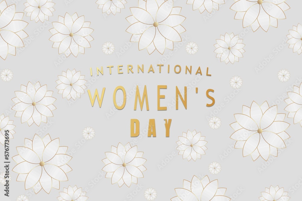 Banner for the International Women's Day