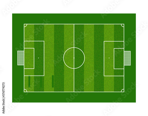 Vector design of football field