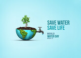 ad, awareness, background, blue, clean, concept, concepts, conservation, copy, crisis, drink, drop, droplet, earth, ecology, energy, environment, environment day, environmental, flow, freshness, globa