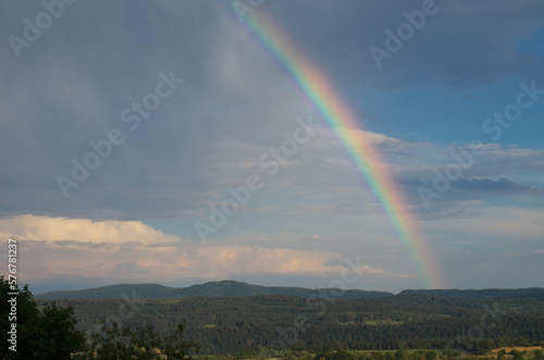 Jour de pluie en Franchecomt  .