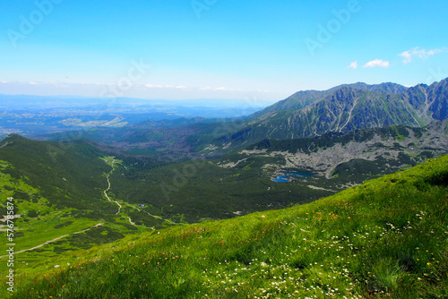 Poland's High Tatras and the city of Zakopane
