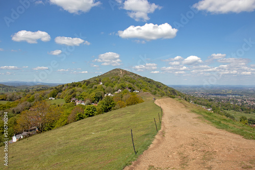 Malvern hills scenery in the UK. photo