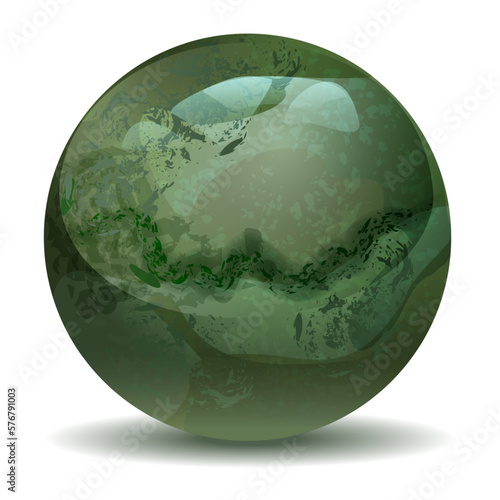 Green beautiful gemstone jade, jadeite, jasper, malachite buchina, magic element for zodiac signs