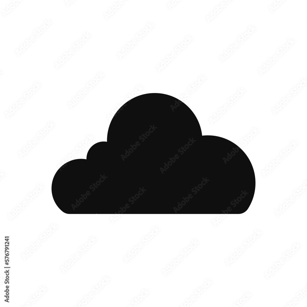 Clouds icon. Sky. Set. Vector illustration. Clouds icon. Sky. Set. Vector illustration.