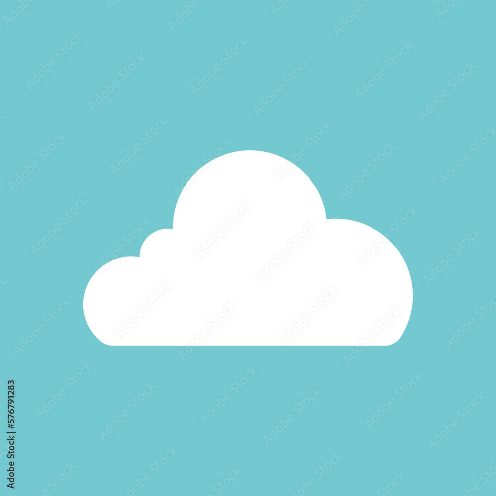 Clouds icon. Sky. Set. Vector illustration. Clouds icon. Sky. Set. Vector illustration.