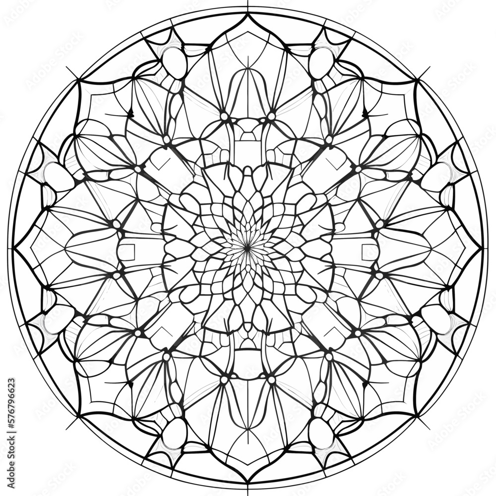 Obraz premium Mandala vektor illustrations 