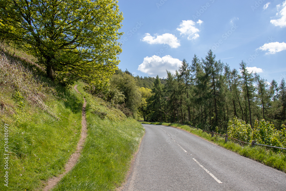 Summertime in the Malvern hills.