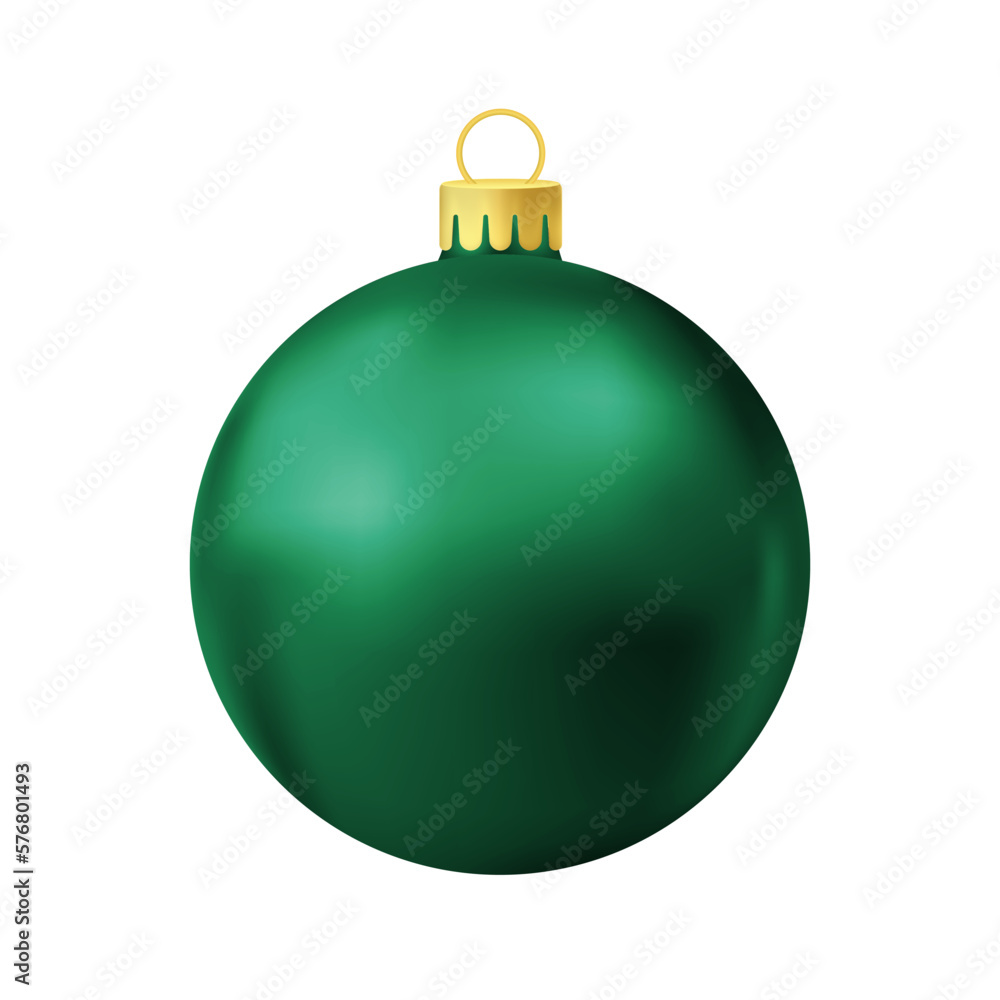 Green Christmas tree ball Green Christmas tree ball