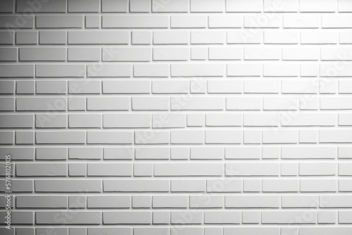 White Fresh Plain Wall Paint Brick Texture Background