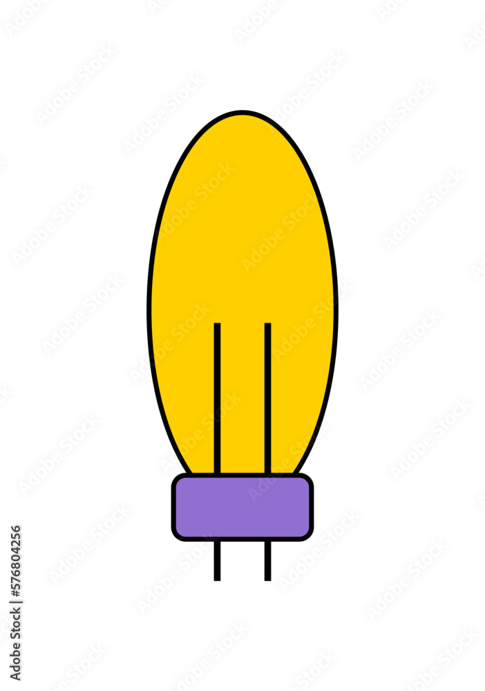 Light Bulb flat vector, isolated on white background. Idea sign, solution, thinking concept. Lighting Electric lamp. Electricity, shine. Trendy Flat style for graphic design, Web site, UI. EPS Light Bulb flat vector, isolated on white background. Idea sign, solution, thinking concept. Lighting Electric lamp. Electricity, shine. Trendy Flat style for graphic design, Web site, UI. EPS