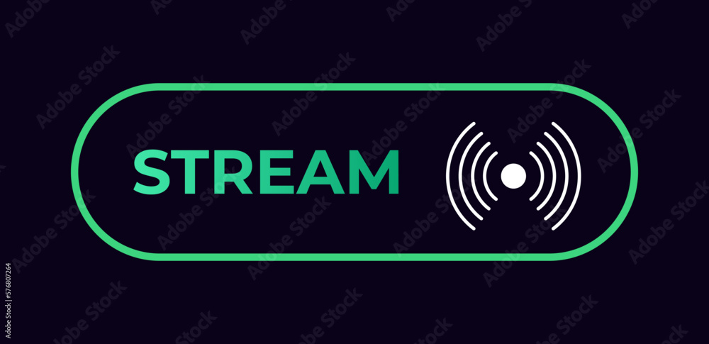 Game frame. Stream overlay banner with button UI template. Futuristic live interface. Isolated streaming show graphic. Vector square digital element Game frame. Stream overlay banner with button UI template. Futuristic live interface. Isolated streaming show graphic. Vector square digital element
