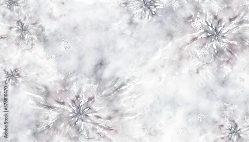  a white and gray background with snowflakes on it's surface and a white background with snowflakes on it's surface. generative ai