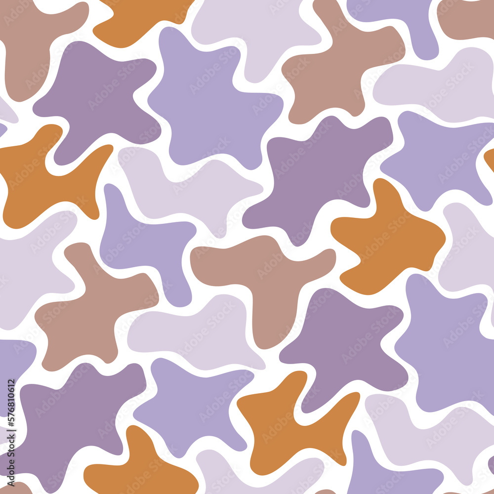 Abstract seamless camouflage vector pattern Abstract seamless camouflage vector pattern