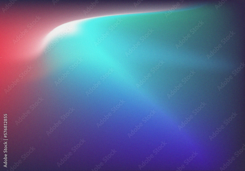 Fototapeta premium Blue retro absract background gradient with grain texture