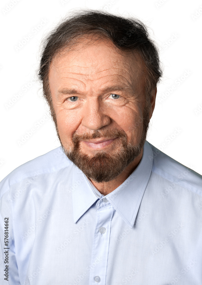 Portrait of a Smiling Senior Man Portrait of a Smiling Senior Man