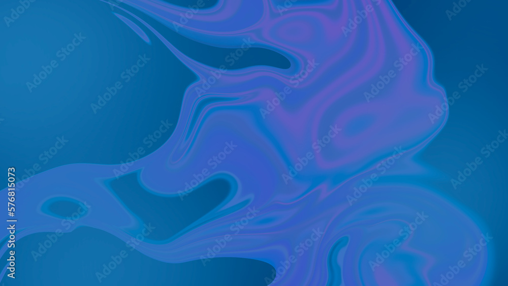 In the background there are stains of blue and purple paint. In the background there are stains of blue and purple paint.