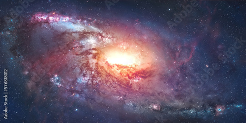Space wallpaper. Universe. Stars and galaxies. Elements of this image furnished by NASA
