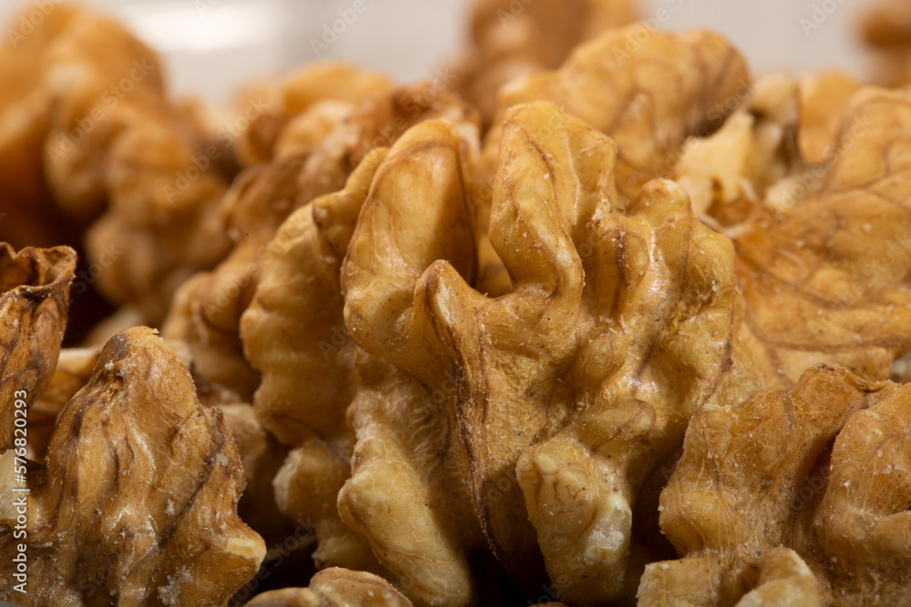 Walnut on the table.Proper nutrition.Natural nutrition. Walnut on the table.Proper nutrition.Natural nutrition.
