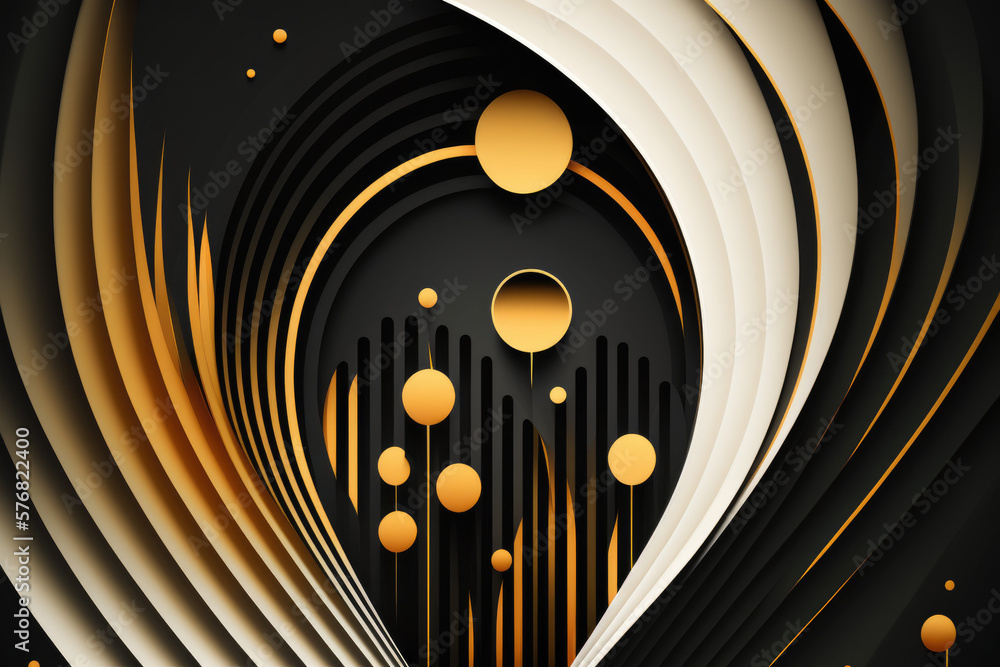 Abstract background vector. Generative AI