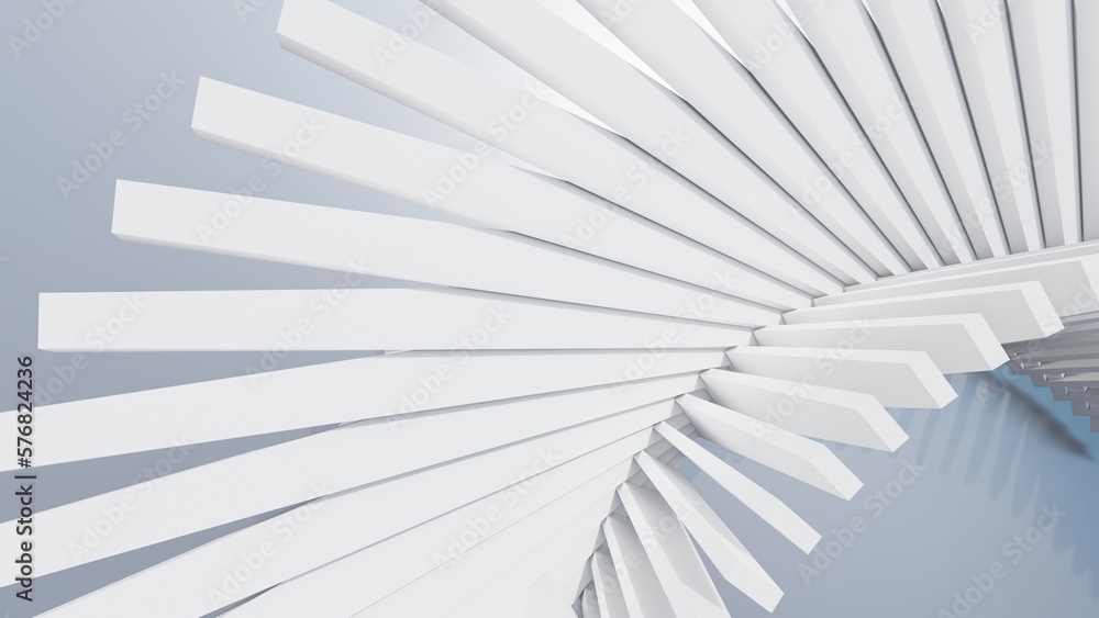 Abstract architecture background geometric shapes in design interior 3d render Abstract architecture background geometric shapes in design interior 3d render