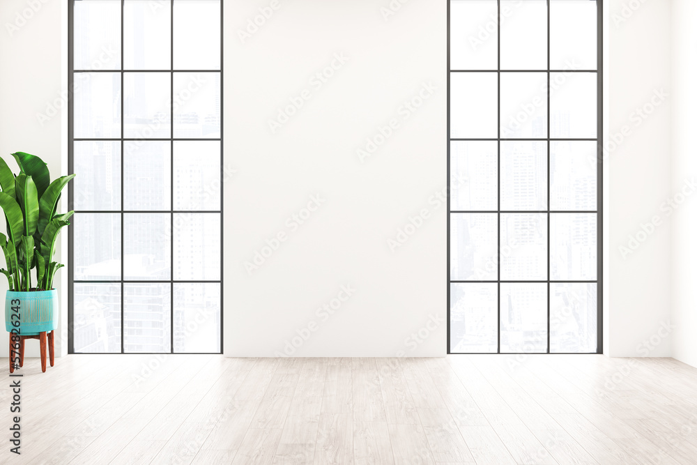 Illustration 3D rendering large luxury modern bright interiors Living room mockup computer digitally generated image Illustration 3D rendering large luxury modern bright interiors Living room mockup computer digitally generated image
