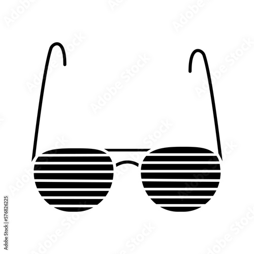 Summer icon vector. Beach illustration sign. Vacation symbol or logo.