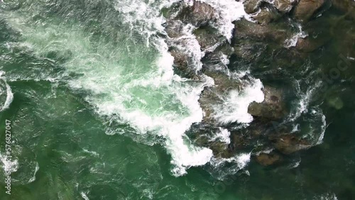 Gangwon-do valley, stream, water, upper stream, mountain valley, Korean landscape, running water, The river flows