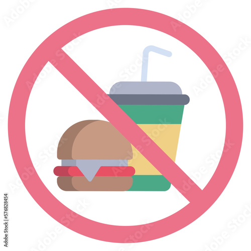 Food Prohibited icon