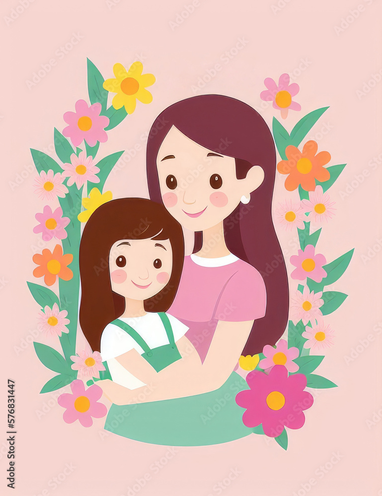Beautiful card for mother's day Beautiful card for mother's day
