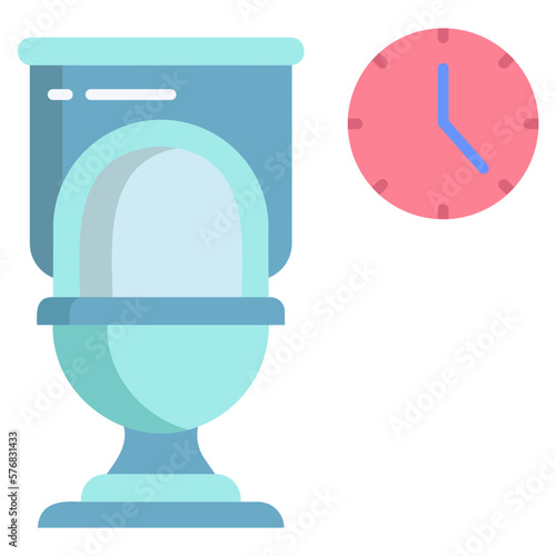 Outline Stomach upset icon